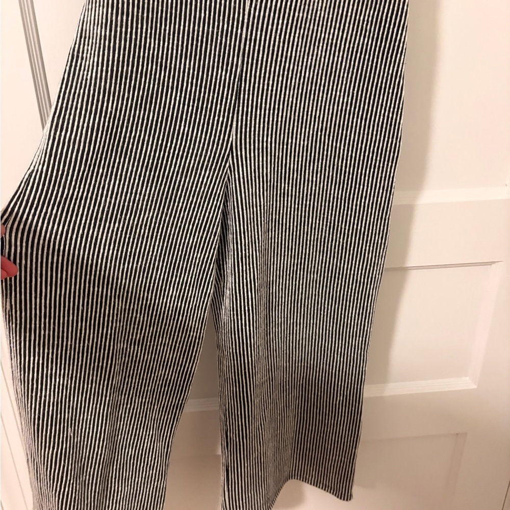 Caution To The Wind Black and White Striped Jumper - Picture 2 of 8